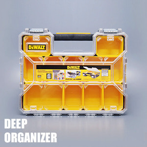 [DEWALT] 디월트 전문가용 Deep 부품함 DWST14825 / 다양한 부품 수납,관리가 편리한 공구함, 공구가방
