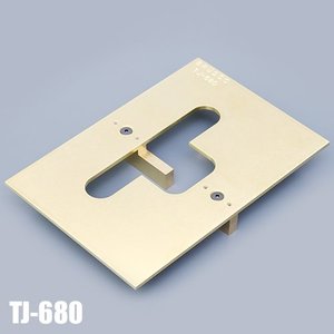 [BRUSSO] 브루쏘 하드웨어 HD-680 용 템플릿 / TJ-680 / 미국생산 / 쿼드런트(Quadrant hinge) 힌지