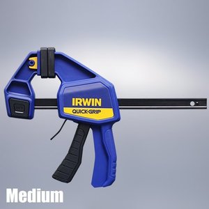 [IRWIN] 어윈 MD클램프(Clamp) 일반형 / 6~36인치 / 사이즈옵션 / 최대 136kg / Quick-Release 한손으로 쉽게 조작 / 이중스위블JAW 부재를 보호
