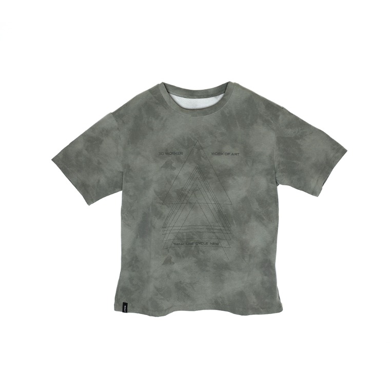 [SOBIT FASHION] 쏘비트_패션 트라이앵글 티셔츠 (KHAKI)