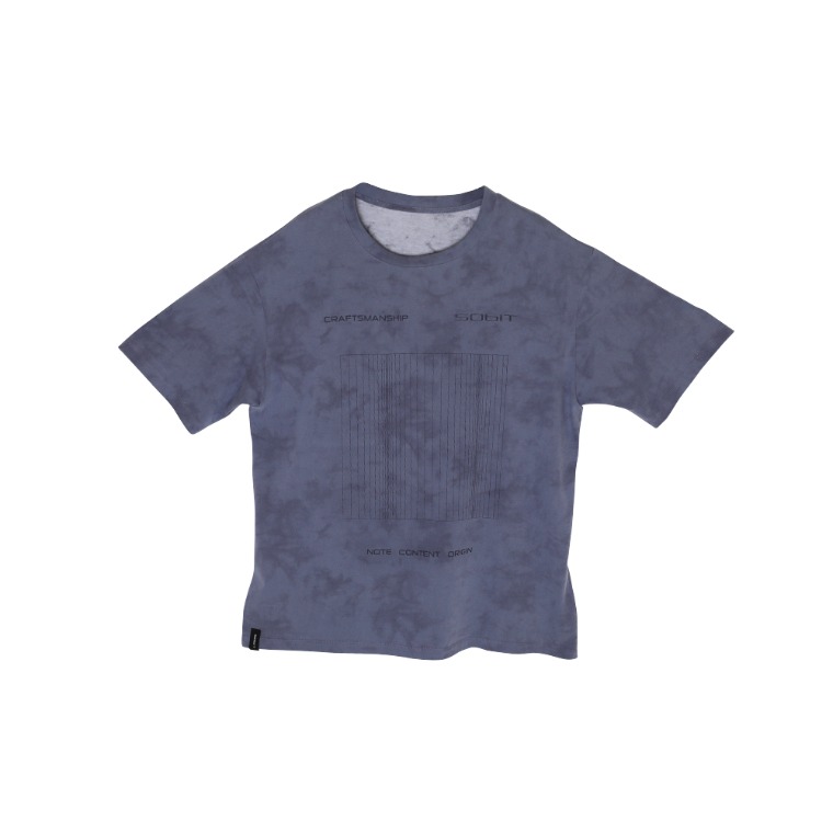 [SOBIT FASHION] 쏘비트_패션 렉탱글 티셔츠 (ASH BLUE)