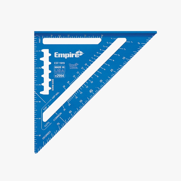 [EMPIRE] 엠파이어 삼각자 스피드스퀘어 7인치(고급형) E2994 / 각도자 연귀자 퀵스퀘어 내구성 미국
