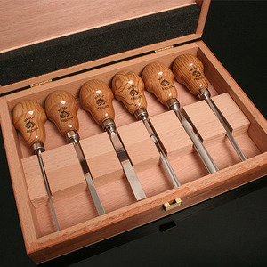 [투체리] 조각도 6종셋트 Carving Tool Set (HK/5697)/독일생산