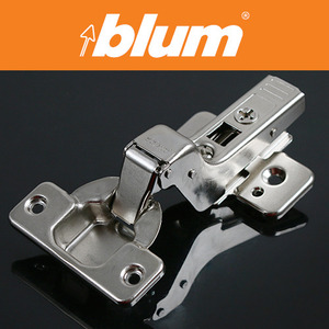 [BLUM] 블룸 인서트 타입 107도 스크류고정 스프링힌지 (블루모션 용) / 날개형블루모션(868.0070)과 같이 사용가능 / 옵션선택